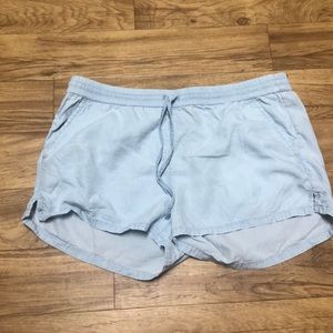 Aerie Chambray Shorts